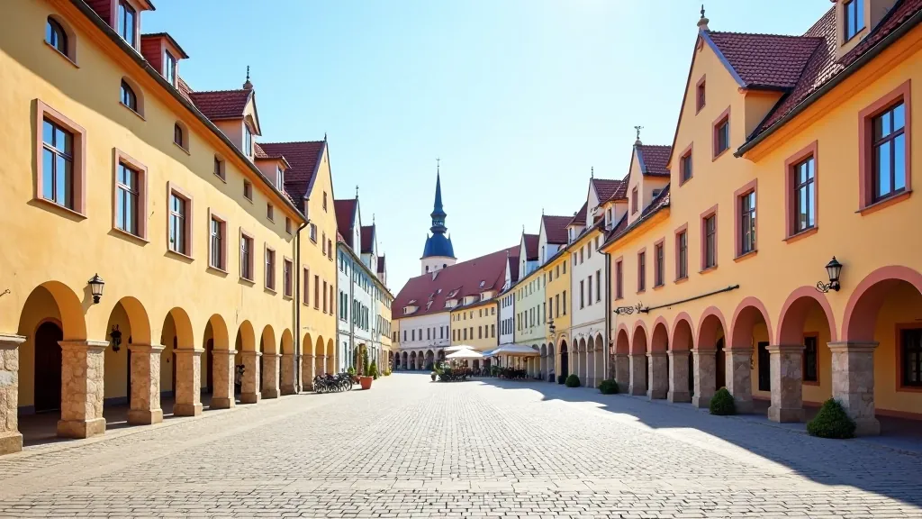 Telčské renesanční náměstí